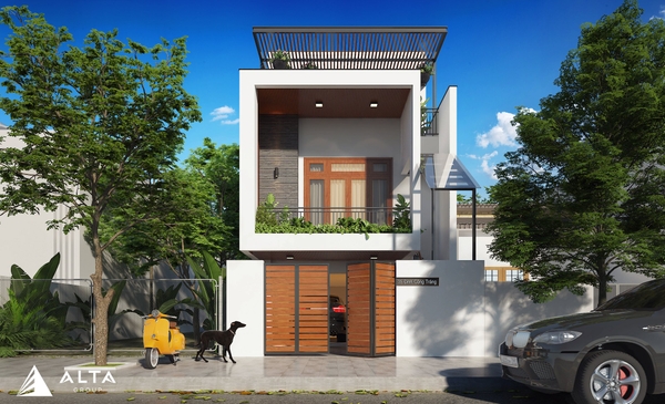 Thu House - Nhà phố hiện đại tại Huế