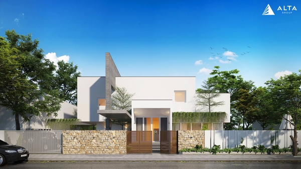 CONCEPT VILLA THEO PHONG CÁCH HIỆN ĐẠI