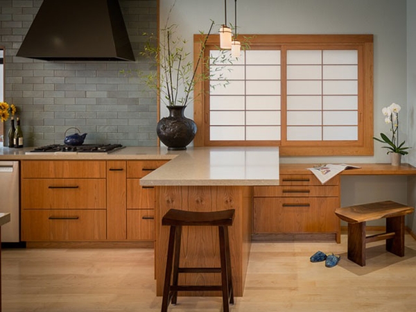 Phong cách thiết kế nhà bếp kiểu Nhật