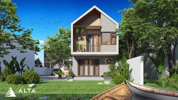 Suchoi House - Nhà Hiện đại tối giản giữa lòng Thành phố Huế
