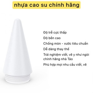 NGÒI THAY THẾ bút cảm ứng CHILLWITHTATTY CHO CWT PENCIL  V/X/XPRO và bút Táo