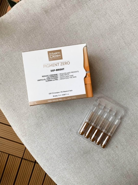 Hướng dẫn sử dụng Tinh chất MartiDerm Pigment Zero DSP Bright Ampoule