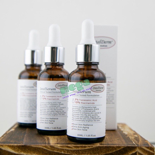 Serum IntelDerm Tranexamic Acid 3% + Niacinamide 10% 30ml [Chính Hãng ...