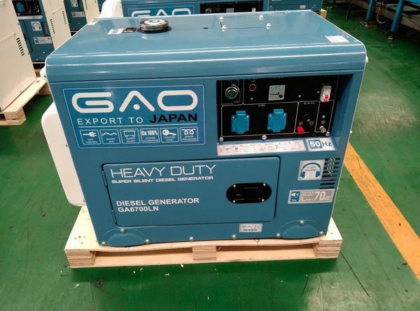 Máy Phát Điện Chạy Dầu 5KW GAO GA6700LN