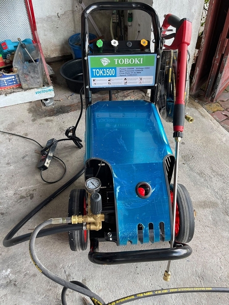 Máy Rửa Xe Công Nghiệp 3.5Kw Toboki TOK3500