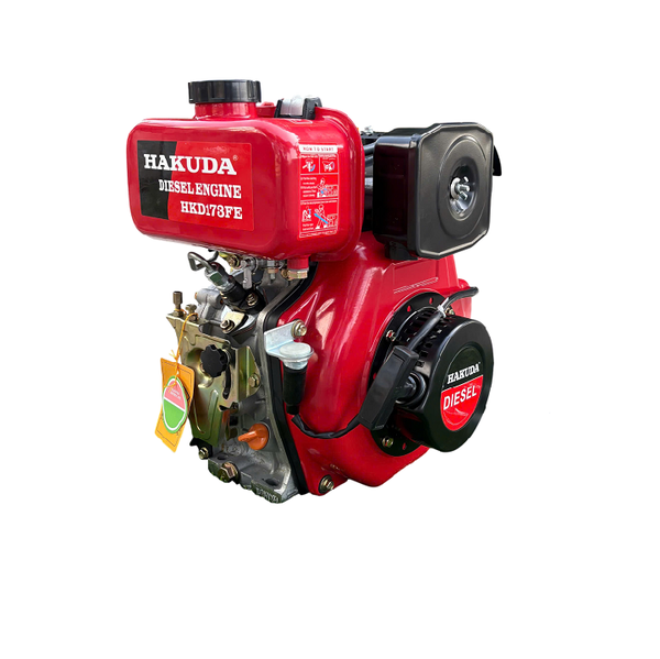 Động Cơ Diesel Hakuda HKD173FE 4.8HP Có Đề