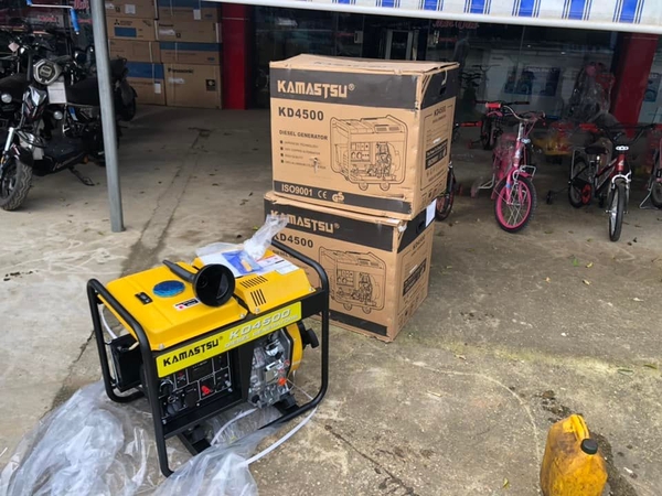 Máy Phát Điện Chạy Dầu 3Kw Kamastsu KD4500
