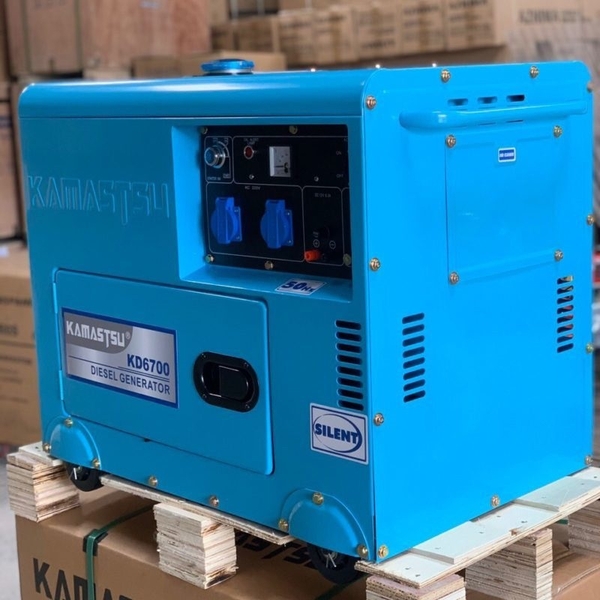Máy Phát Điện 5Kw Chạy Dầu Kamastsu KD6700