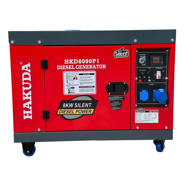 Máy Phát Điện Chạy Dầu Hakuda 8KW HKD8000P1