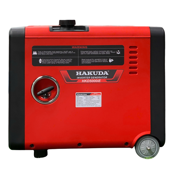 Máy Phát Điện Chạy Xăng Inverter 5KW Hakuda HKD5000iE Siêu Cách Âm