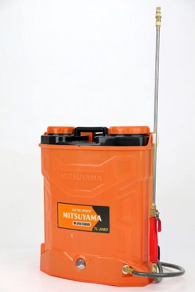 Bình Phun Xịt Chạy Điện 20L Mitsuyama TL-20BD Bơm Đôi
