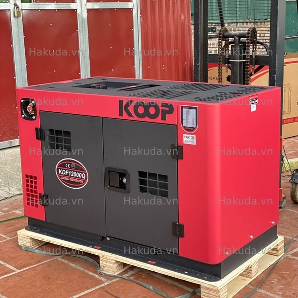 Máy Phát Điện Chạy Dầu 10Kw Koop KDF12000Q