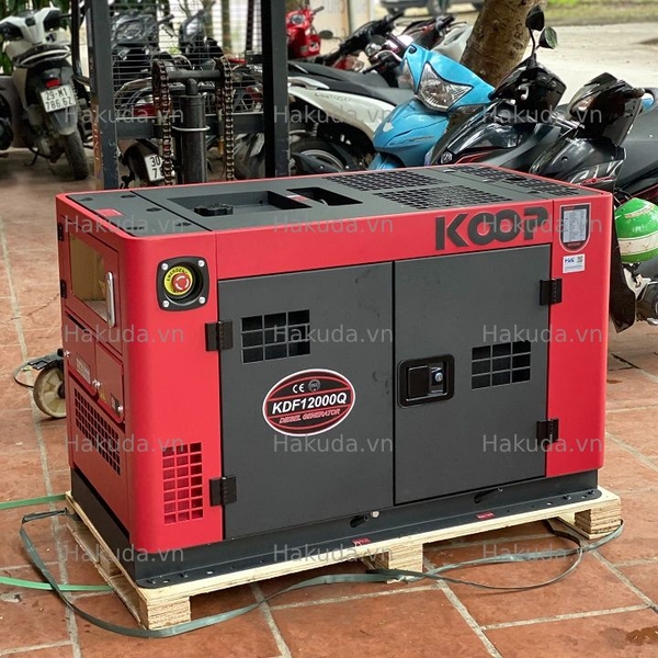 Máy Phát Điện Chạy Dầu 10Kw Koop KDF12000Q