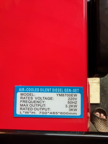 Máy Phát Hàn Chạy Dầu 4Kw Yamanisan YM8700EW