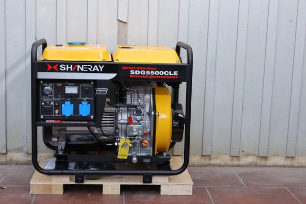 Máy Phát Điện Chạy Dầu 5Kw Shineray SDG5500CLE