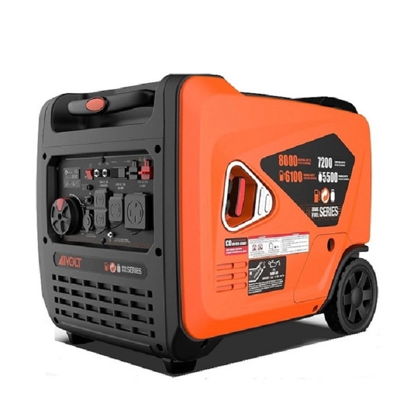 Máy Phát Điện Chạy Xăng 5Kw Aivolt VS8000411 Inverter Siêu Cách Âm