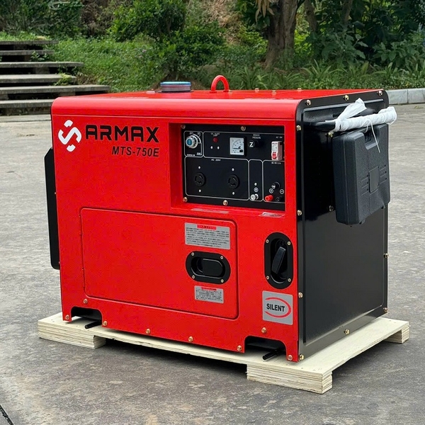 Máy Phát Điện Chạy Dầu 6Kw Armax MTS-750E