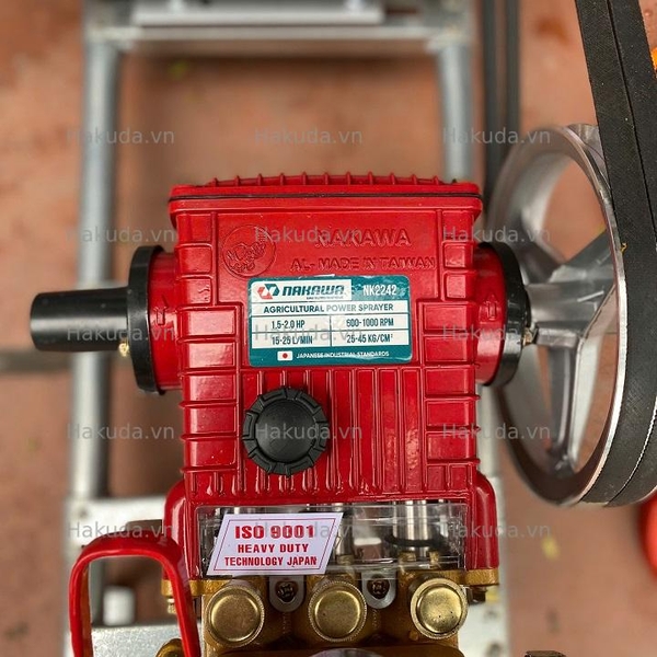 Máy Rửa Xe Dây Đai 1.5Kw Hoàng Anh