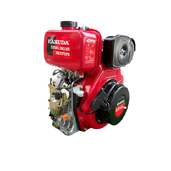 Động Cơ Diesel Hakuda HKD178FE 5.4HP Có Đề