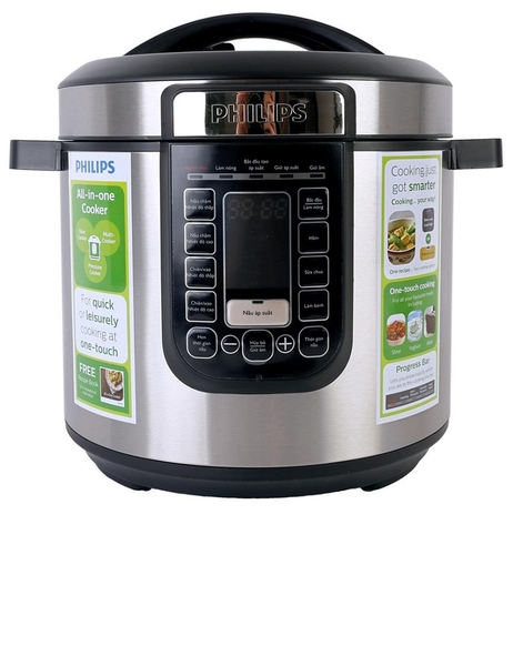 Giá Giảm SỐC:2.390k Nồi áp suất điện 6L Philips HD2137