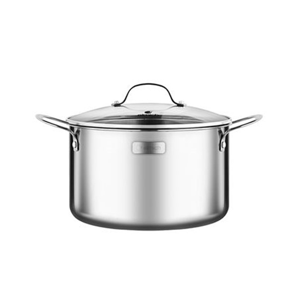 Nồi inox cao cấp 3 lớp đáy liền Trimax 28cm