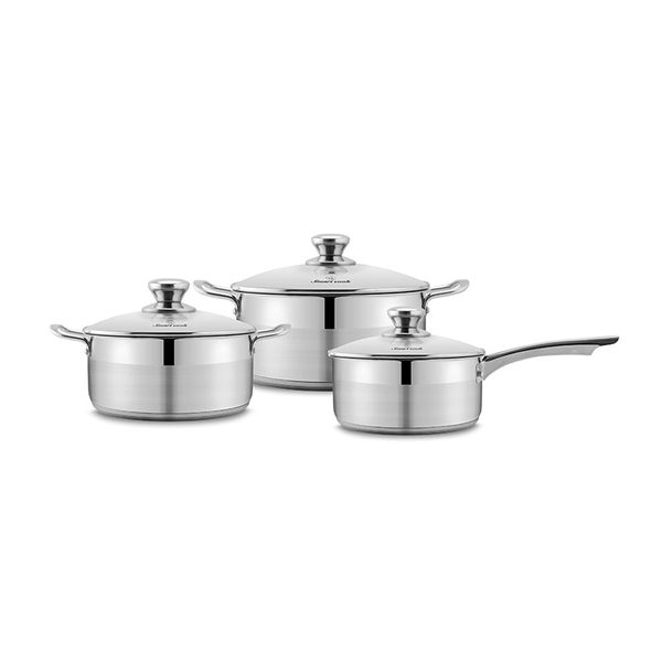 Bộ nồi inox Smartcook SM2102MN size quánh 16, 20 , 24cm