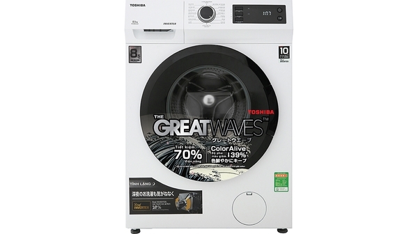 Máy Giặt Toshiba Inverter 8.5Kg TW-BK95S2V(WK)