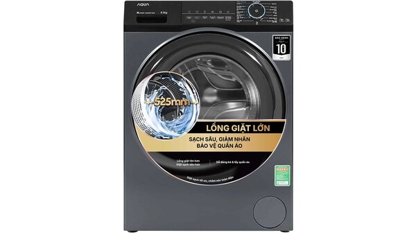 5.650k - Máy Giặt Aqua Inverter 8.5Kg AQD-A852J.BK