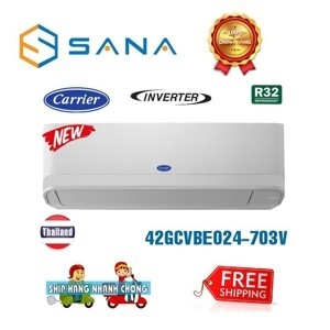 Điều hòa Carrier 24000BTU 1 chiều inverter 42GCVBE024-703V