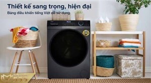 DL8090 Máy giặt Aqua Inverter 10 kg AQD-DD1002G.BK