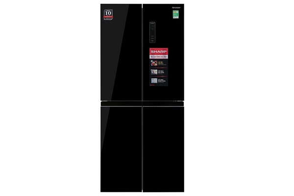 12,390k Tủ Lạnh Sharp Inverter 420 Lít SJ-FX420VG-BK 4 Cánh