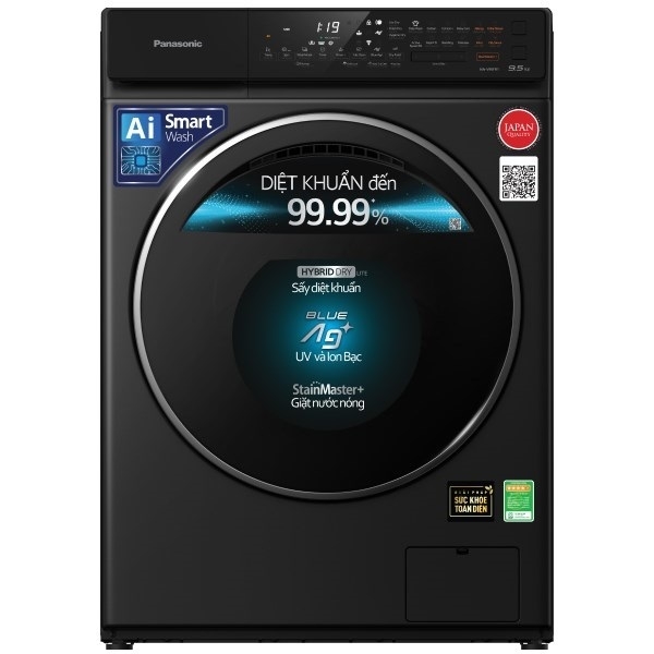 11,700k Máy giặt sấy Panasonic Inverter 9.5 kg NA-V95FR1BVT