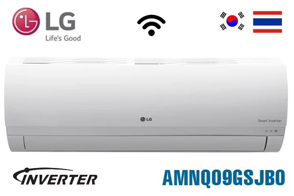 Giá Giảm Sốc: 4.950k Điều hòa Multi LG 9000Btu 1 Chiều AMNQ09GSJB0