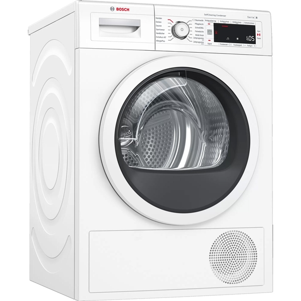 Máy sấy quần áo bơm nhiệt Bosch WTW87541 Serie 8, 9kg - Ba Lan