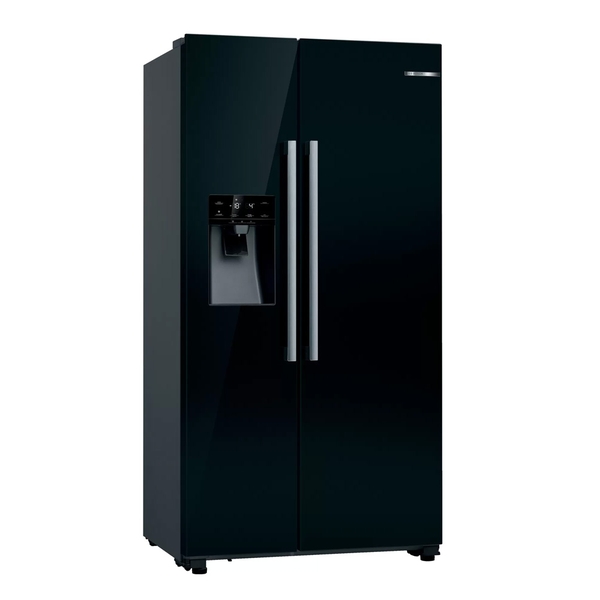 giá giảm SỐC: 61,490k - Tủ lạnh Side-by-Side Bosch Seri 6 KAD93VBFP Màu đen, lấy nước, lấy đá ngoài, lấy nước tự động - Trung Quốc