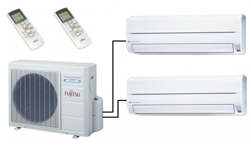 DL23850 Điều hòa Multi Fujitsu 24.000BTU 2 chiều AOAG24LAT3