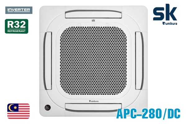 hh22350-dieu-hoa-am-tran-28000btu-sumikura-inverter-1-chieu-apc-280-dc
