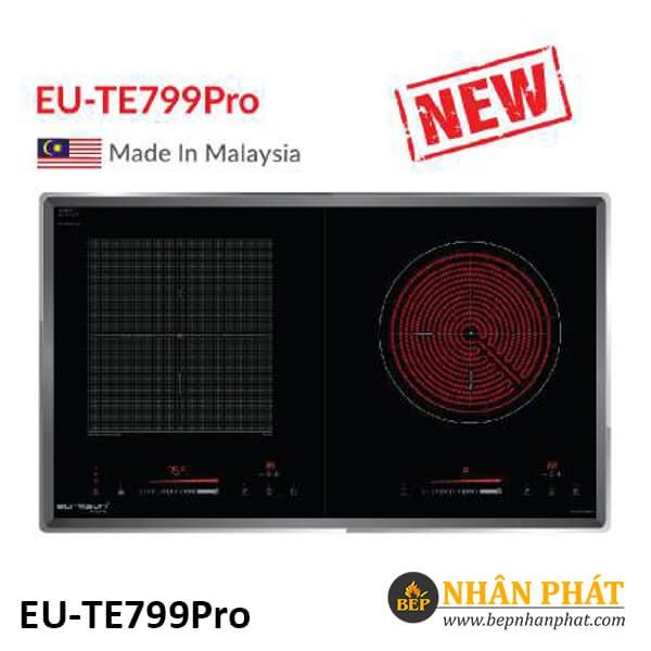 Tặng máy rửa bát Bếp điện từ 2 lò Malaysia EU-TE799Pro