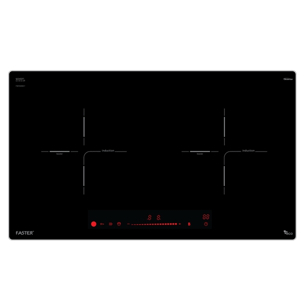 Bếp từ kính scottMadein Malaysia phím ẩn mặt kính đen FS728SI