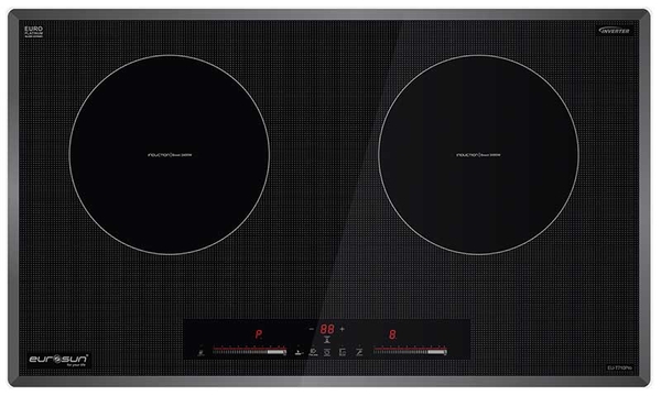 Tặng máy rửa bát Bếp từ đôi (Silver) Malaysia EU-T710Pro(S)