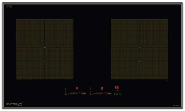 Tặng máy rửa bát Bếp từ 2 lò CHLB Đức EU-T888GE(G)