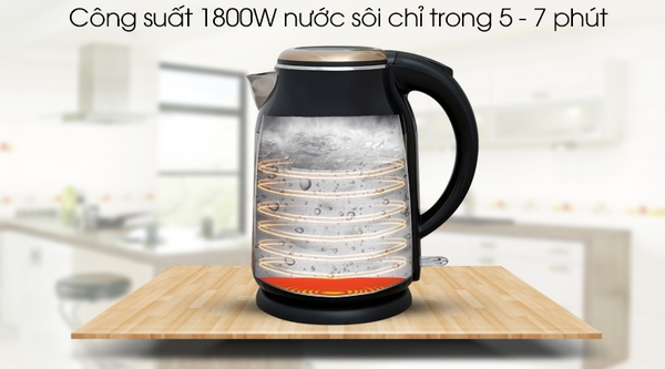 12TGD599 Ấm siêu tốc Bluestone 1.8 lít KTB-3369