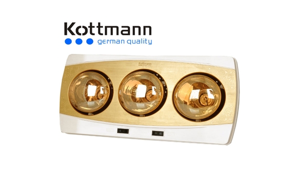 11TGD830 Đèn sưởi nhà tắm Kottmann K3BH