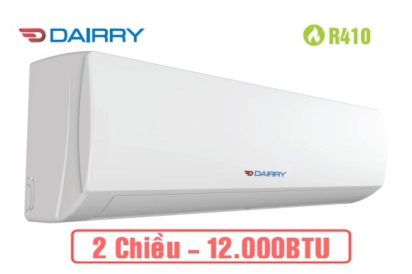 Giá Giảm Sốc: 6.850k Điều hòa Dairry 12000BTU 2 chiều DR12-KH