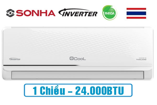 Điều Hòa Ecool 24000Btu 1 Chiều Inverter ECL-1I24FL