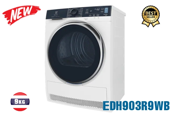 Máy sấy quần áo Electrolux Inverter 9 kg EDH903R9WB