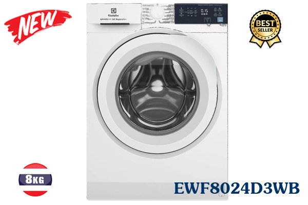 6,140k Máy giặt Electrolux inverter 8Kg EWF8024D3WB