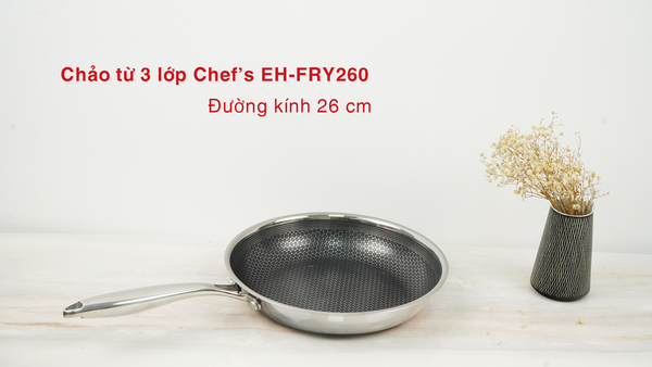 Chảo từ 3 lớp EH-FRY260