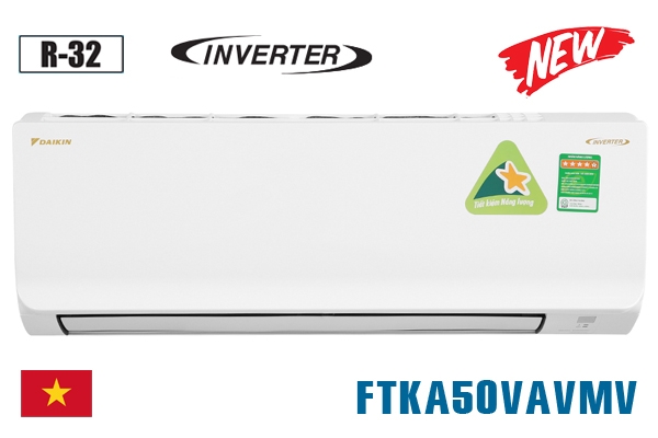 Điều hòa Daikin 18000BTU 1 chiều inverter FTKA50VAVMV