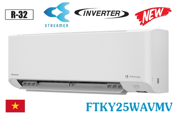 10.700k Điều hòa Daikin 9000BTU inverter 1 chiều FTKY25WAVMV